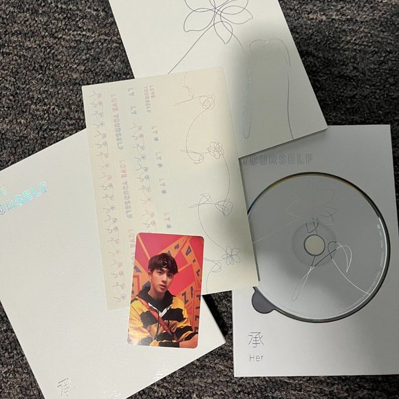 BTS LOVE YOURSELF: Her Album with Jin Photo Card - Picture 2 of 4